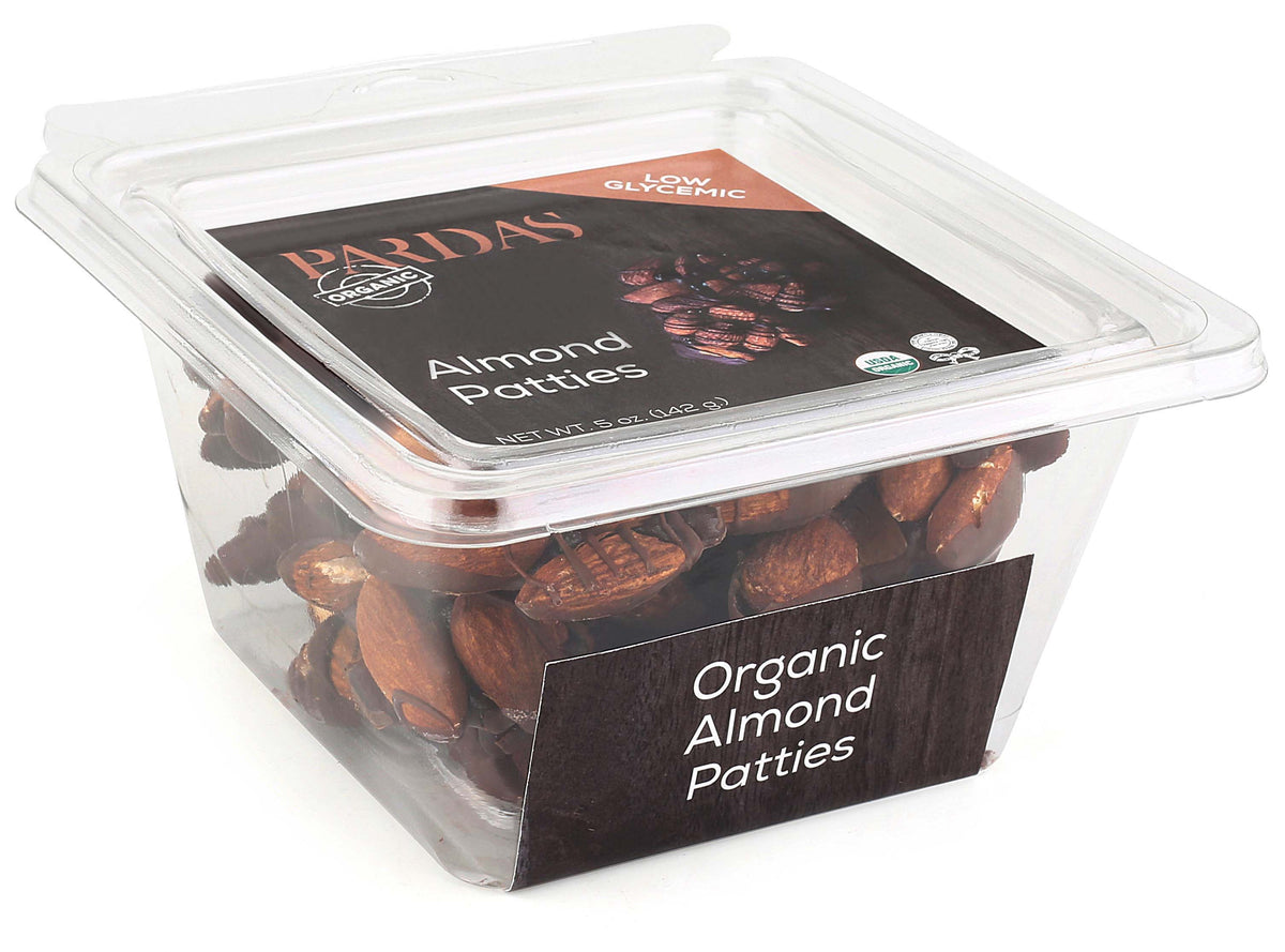 Organic almond patties