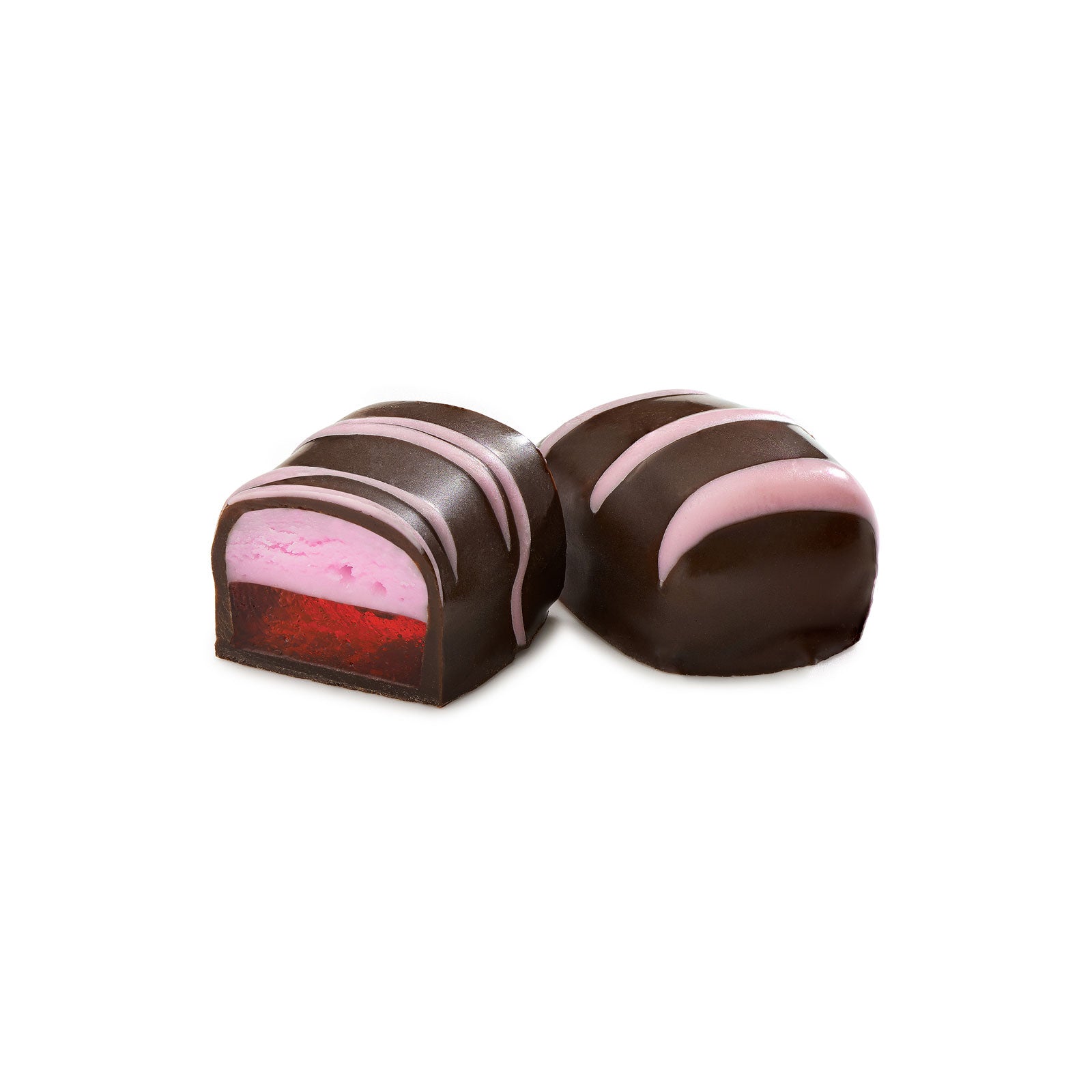 Raspberry fruit chocolate